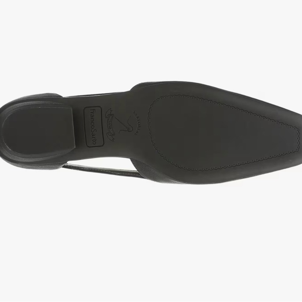 Franco Sarto Black Cutout Flats - Picture 8 of 8